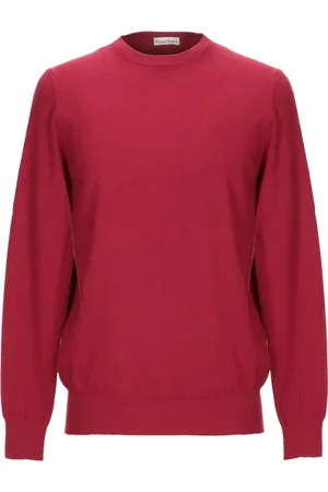 CASHMERE COMPANY Hombre, Jerseys, Rojo, Talla: 2XL