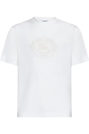 Burberry Hombre, Camisetas, Blanco, Talla: S