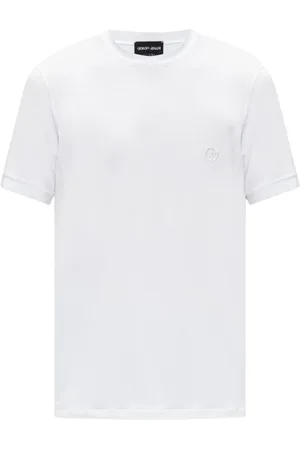 Giorgio Armani Hombre, Camisetas, Blanco, Talla: M