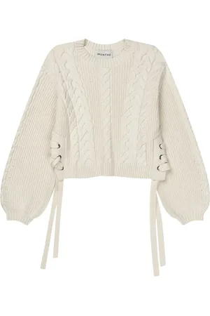 Munthe Mujer, Jerseys, Blanco, Talla: L