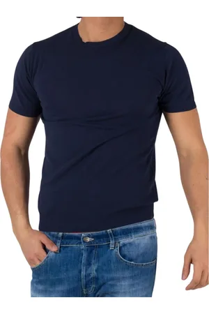 Daniele Fiesoli Hombre, Camisetas, Azul, Talla: M