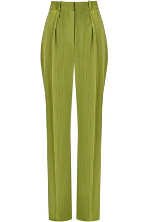 Elisabetta Franchi Mujer, Pantalones, Verde, Talla: L