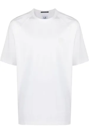C.P. Company Hombre, Camisetas, Blanco, Talla: L