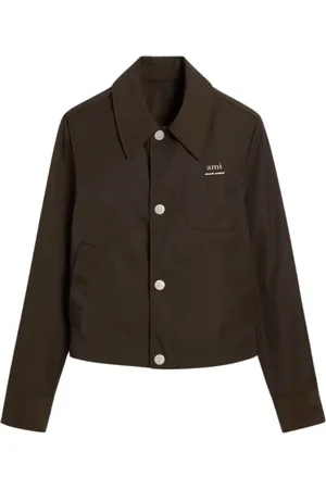 Ami Hombre, Chaquetas, Marrón, Talla: L