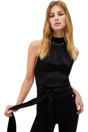 Liu Jo Mujer, Camisetas, Negro, Talla: M