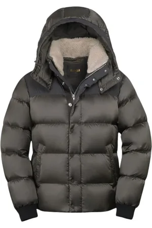 MOORER Hombre, Chaquetas, Verde, Talla: M
