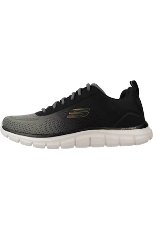 Skechers Hombre, Zapatos, Negro, Talla: 40 EU