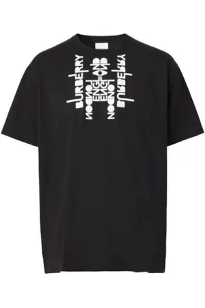 Burberry Hombre, Camisetas, Negro, Talla: S