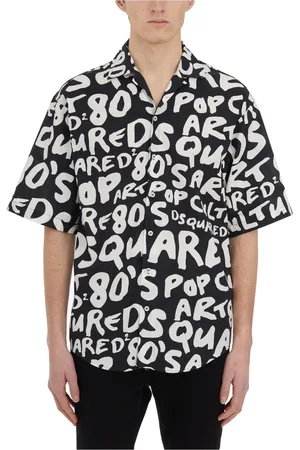 Dsquared2 Hombre, Camisas, Negro, Talla: M