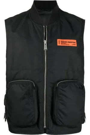 Heron Preston Hombre, Chaquetas, Negro, Talla: M