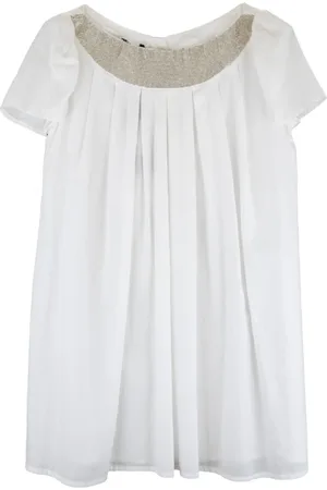 Elisabetta Franchi Mujer, Vestidos, Blanco, Talla: S