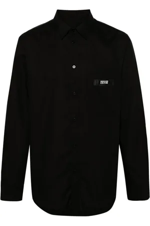 VERSACE Hombre, Camisas, Negro, Talla: M