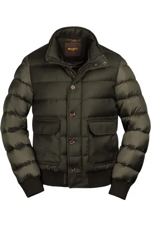 MOORER Hombre, Chaquetas, Verde, Talla: XL