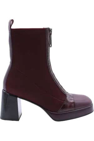 Hispanitas Mujer, Zapatos, Rojo, Talla: 36 EU