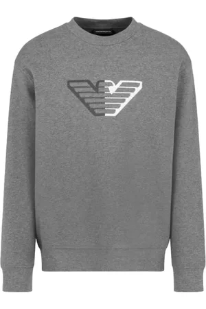 Emporio Armani Hombre, Sudaderas, Gris, Talla: L