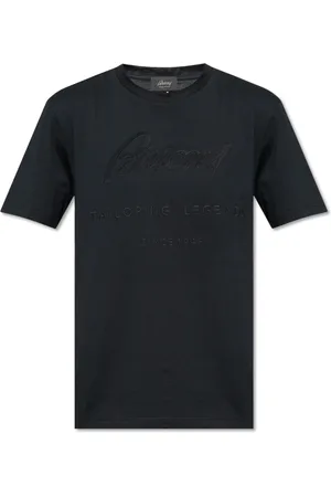 BRIONI Hombre, Camisetas, Negro, Talla: M