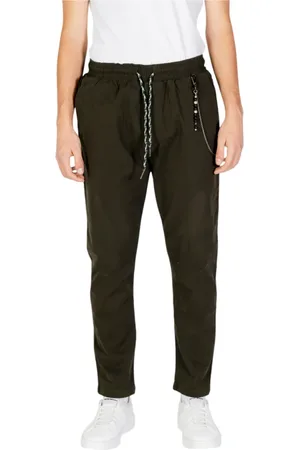 GIANNI LUPO Hombre, Pantalones, Verde, Talla: L