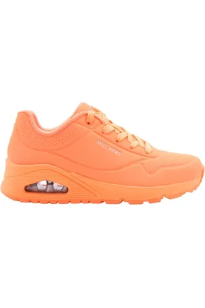 Skechers Mujer, Zapatos, Naranja, Talla: 37 EU