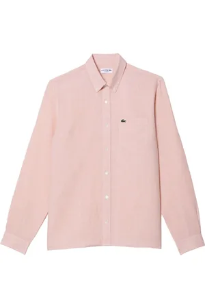 Lacoste Hombre, Camisas, Rosa, Talla: L