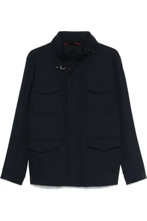 FAY Hombre, Chaquetas, Azul, Talla: L