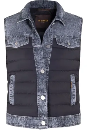 MOORER Hombre, Chaquetas, Azul, Talla: 2XS