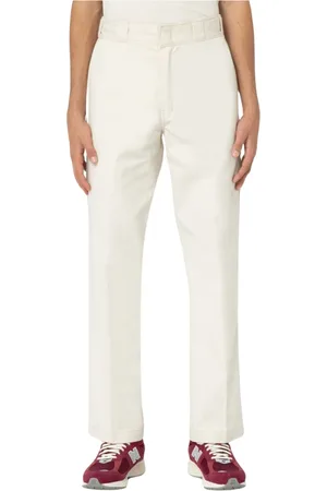 Dickies Hombre, Pantalones, Blanco, Talla: W30 L32