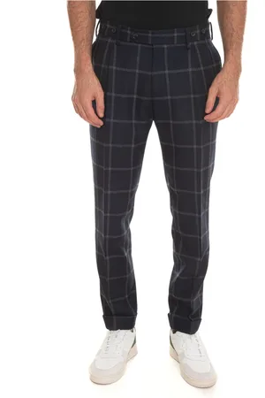 Berwich Hombre, Pantalones, Azul, Talla: XL