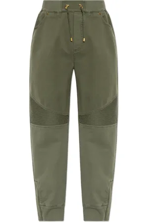 Balmain Hombre, Pantalones, Verde, Talla: W31