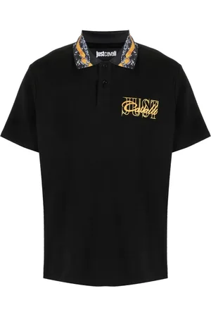Roberto Cavalli Hombre, Camisetas, Negro, Talla: M
