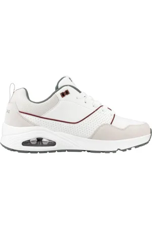 Skechers Hombre, Zapatos, Blanco, Talla: 44 EU