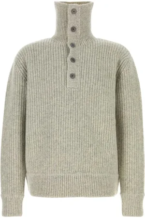 DRIES VAN NOTEN Hombre, Jerseys, Gris, Talla: L
