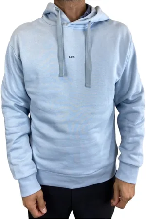 A.P.C. Hombre, Sudaderas, Azul, Talla: L