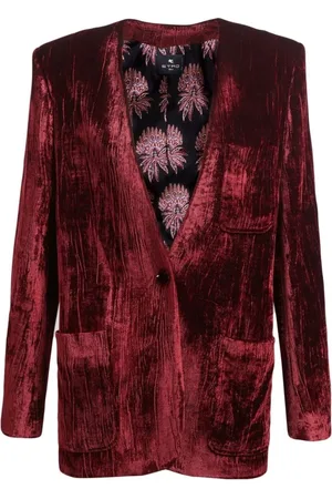 Etro Mujer, Chaquetas, Rojo, Talla: M