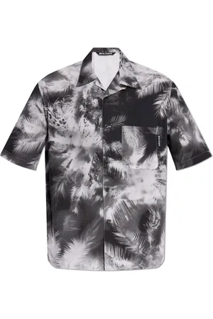 Palm Angels Hombre, Camisas, Gris, Talla: XL
