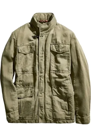FAY Hombre, Chaquetas, Verde, Talla: L