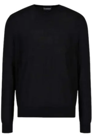 Emporio Armani Hombre, Jerseys, Negro, Talla: L