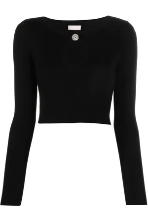 Liu Jo Mujer, Camisetas, Negro, Talla: M