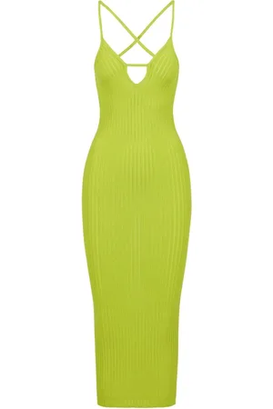 Iceberg Mujer, Vestidos, Amarillo, Talla: M