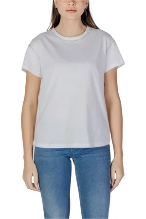 Liu Jo Mujer, Camisetas, Blanco, Talla: L