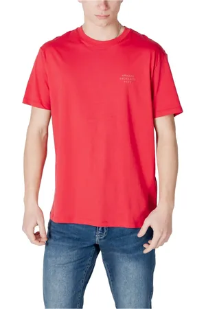 Armani Exchange Hombre, Camisetas, Rojo, Talla: S