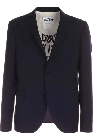Moschino Hombre, Chaquetas, Azul, Talla: M