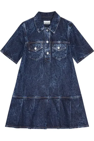 Ganni Mujer, Vestidos, Azul, Talla: S