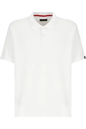FAY Hombre, Camisetas, Blanco, Talla: XL