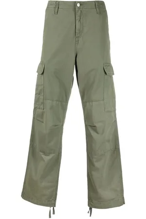 Carhartt Hombre, Pantalones, Verde, Talla: W31