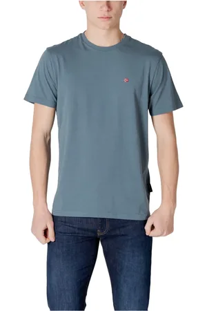 Napapijri Hombre, Camisetas, Azul, Talla: XL