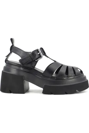 Elena Iachi Mujer, Zapatos, Negro, Talla: 40 EU