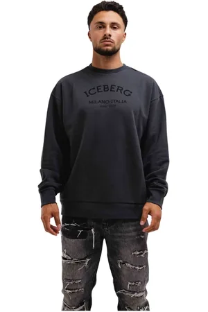 Iceberg Hombre, Sudaderas, Gris, Talla: L