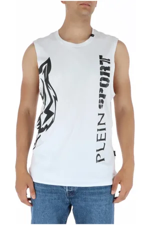 Philipp Plein Hombre, Camisetas, Blanco, Talla: S