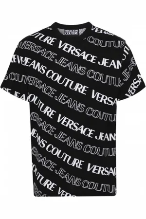 VERSACE Hombre, Camisetas, Negro, Talla: M