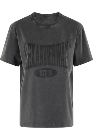 Alexander Wang Mujer, Camisetas, Gris, Talla: 2XS
